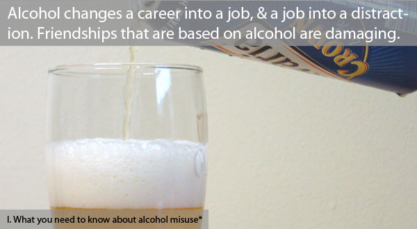 The alcohol misuser's partner is faced with a stark choice: to tolerate or confront.