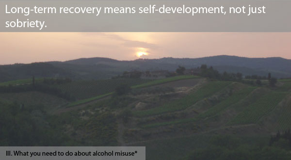 Information from research can help us to understand the nature of addiction and alcoholism.